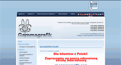 Desktop Screenshot of gammagrafik-int.com